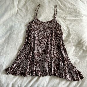 Urban outfitters tribal pattern babydoll dress